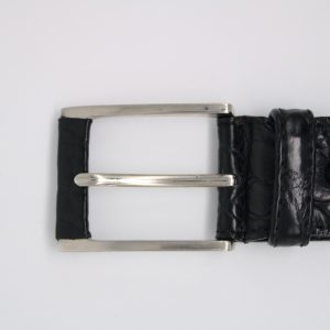 Crocodile Belly Belt - Men's - Single Tongue Buckle