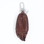 Genuine Crocodile Foot Key Holder – Exotic Leather Zipper Pouch
