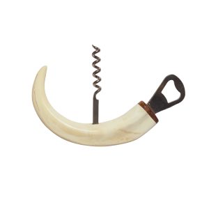 Warthog Tusk Corkscrew and Bottle Opener
