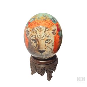 Decorated Ostrich egg