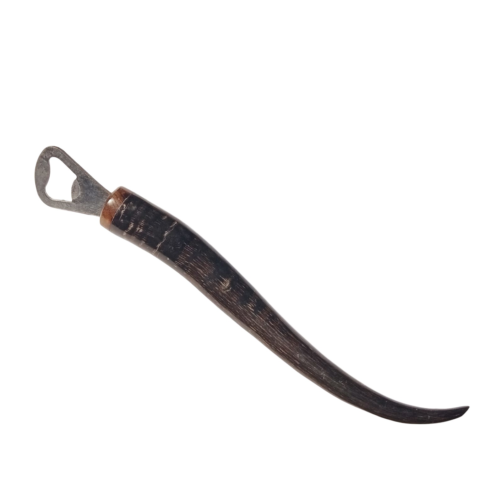 Springbok horn bottle opener