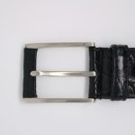 Crocodile Belly Belt - Men's - Single Tongue Buckle