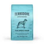 Terbodore The Great Dane Coffee Beans – 250g | Bold Dark Roast with Rich Chocolate Notes