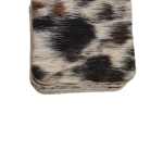 Nguni Skin Coasters-cowhide coasters
