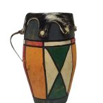 Handcrafted Painted Hand Drum – Vibrant & Resonant Sound