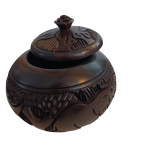 Ebony Handmade Sugar Bowl – Elegant & Functional Décor