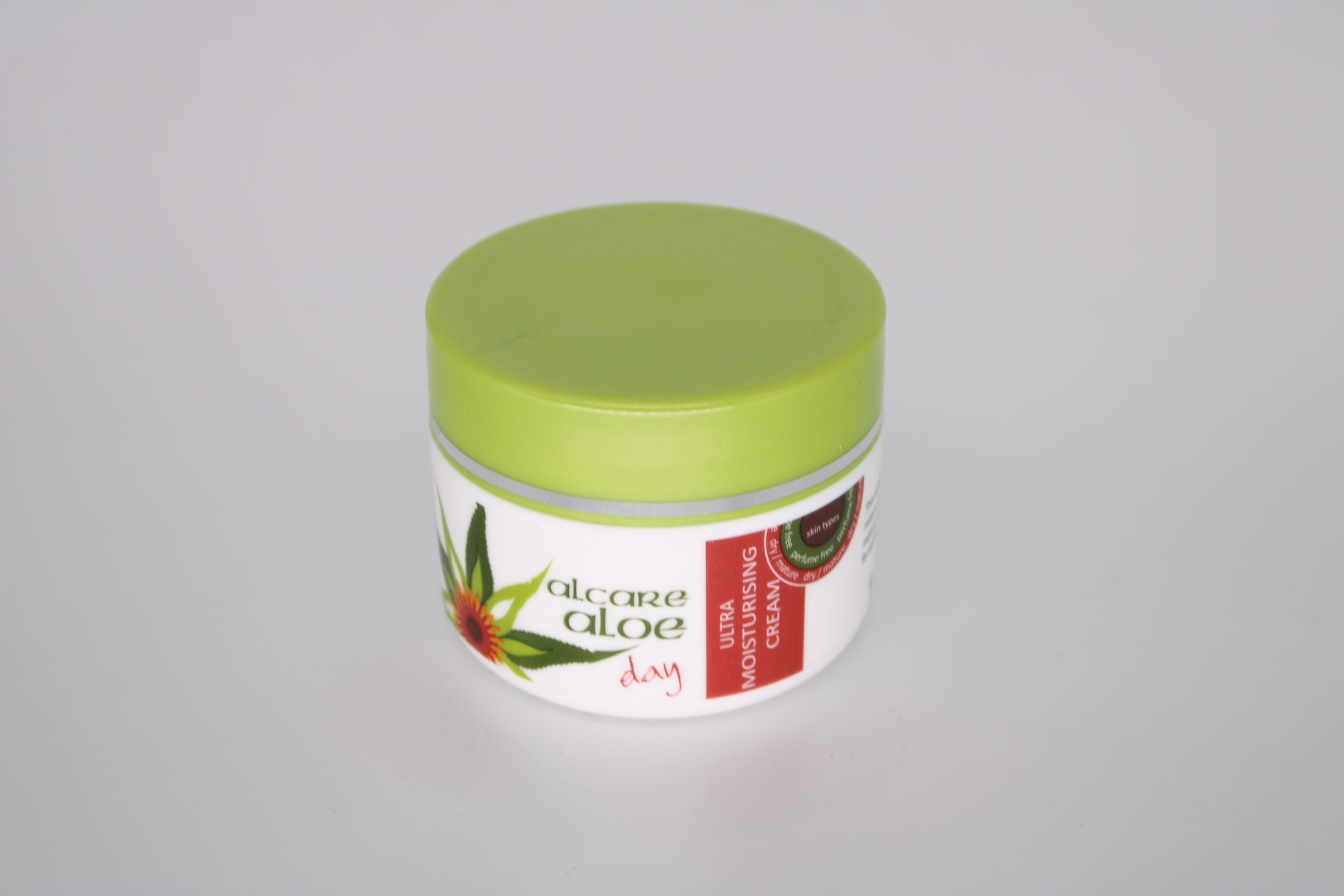 ultra-moisturising-day-cream-jar-scaled-1.jpg Alcare Aloe Day Cream – Ultra Moisturizing Daily Hydration - Image 1